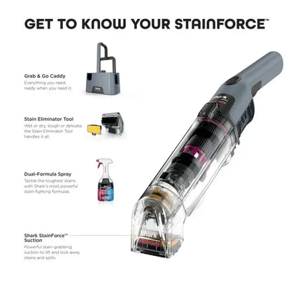 Shark Stainforce Cordless Portable Stain Cleaner - HX104