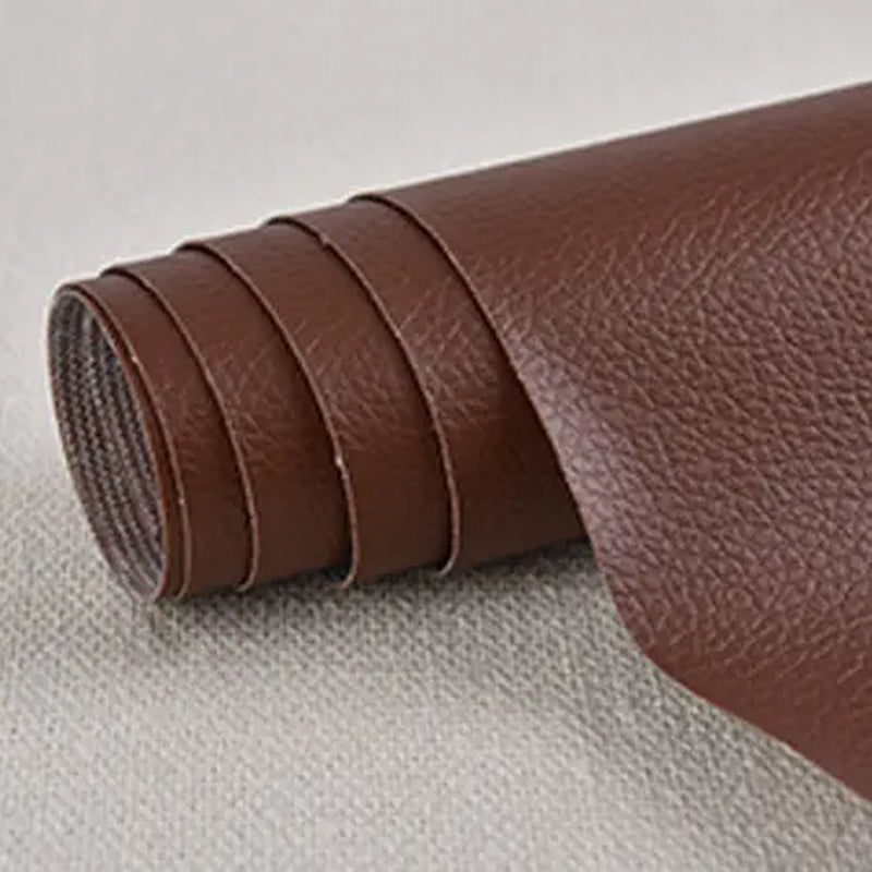 Universal Leather Repair Patch Kit - Self-Adhesive 50X137Cm 1Mm Waterproof Seal Scratch-Resistant Tape, Advanced Adhesive Technology, Instant Fix Solution, Residue-Free Replacement, Fits Sofas & Chairs, Car Seats, Indoor Safe Automotive Accessory