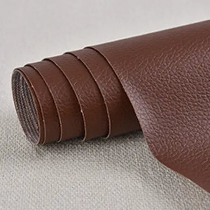 Universal Leather Repair Patch Kit - Self-Adhesive 50X137Cm 1Mm Waterproof Seal Scratch-Resistant Tape, Advanced Adhesive Technology, Instant Fix Solution, Residue-Free Replacement, Fits Sofas & Chairs, Car Seats, Indoor Safe Automotive Accessory