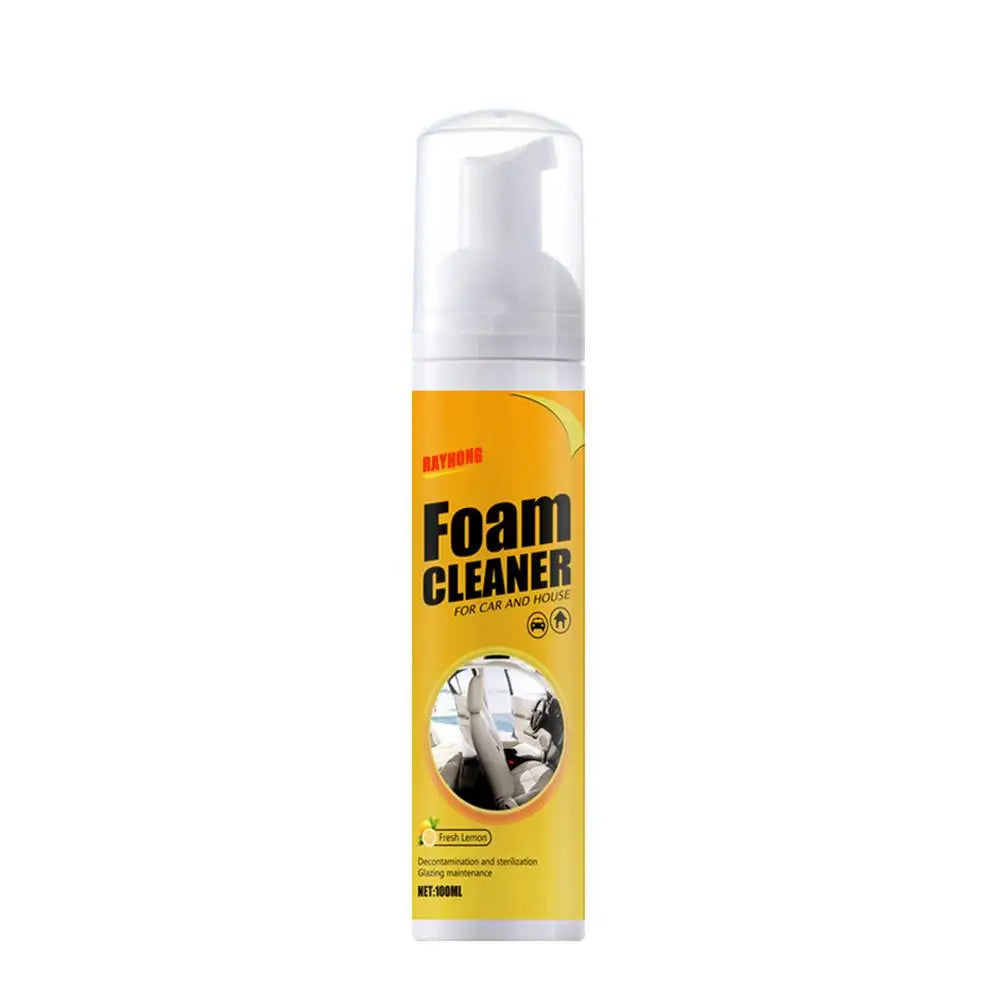 Multi-Purpose Foam Cleaner Spray for Car & Home Deep Cleaning Leather Seat Kitchen Bathroom Stain Remover Degreaser