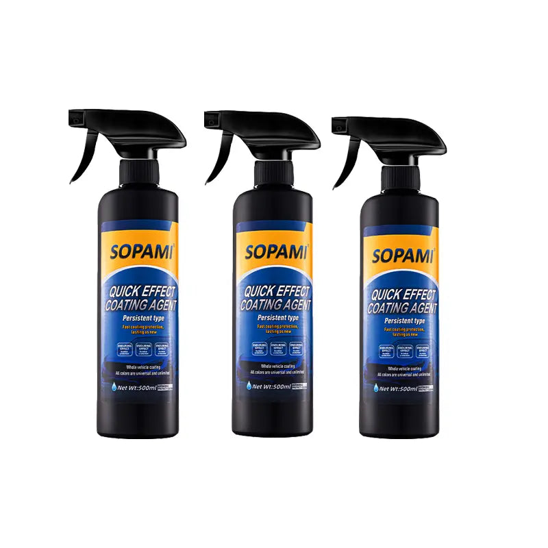 SOPAMI Automotive Protective Coating Spray - DIY Car Care Liquid for Cars, Dust-Proof, Glaze Finish, Long-Lasting Shine, Paint Restoration, Washing Maintenance Solution with Lasting Paint Coat