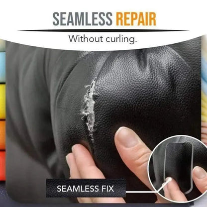 Universal Leather Repair Patch Kit - Self-Adhesive 50X137Cm 1Mm Waterproof Seal Scratch-Resistant Tape, Advanced Adhesive Technology, Instant Fix Solution, Residue-Free Replacement, Fits Sofas & Chairs, Car Seats, Indoor Safe Automotive Accessory