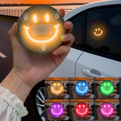 Joytutus Solar-Powered Wireless LED Neon Car Atmosphere Lamp - Triangular Heart Shape C-Pillar Interior Lighting, Eco-Friendly Modern Auto Accessory, Girly Car Accessory, Girly Car Accessorieshalloween-Appropriate Gift