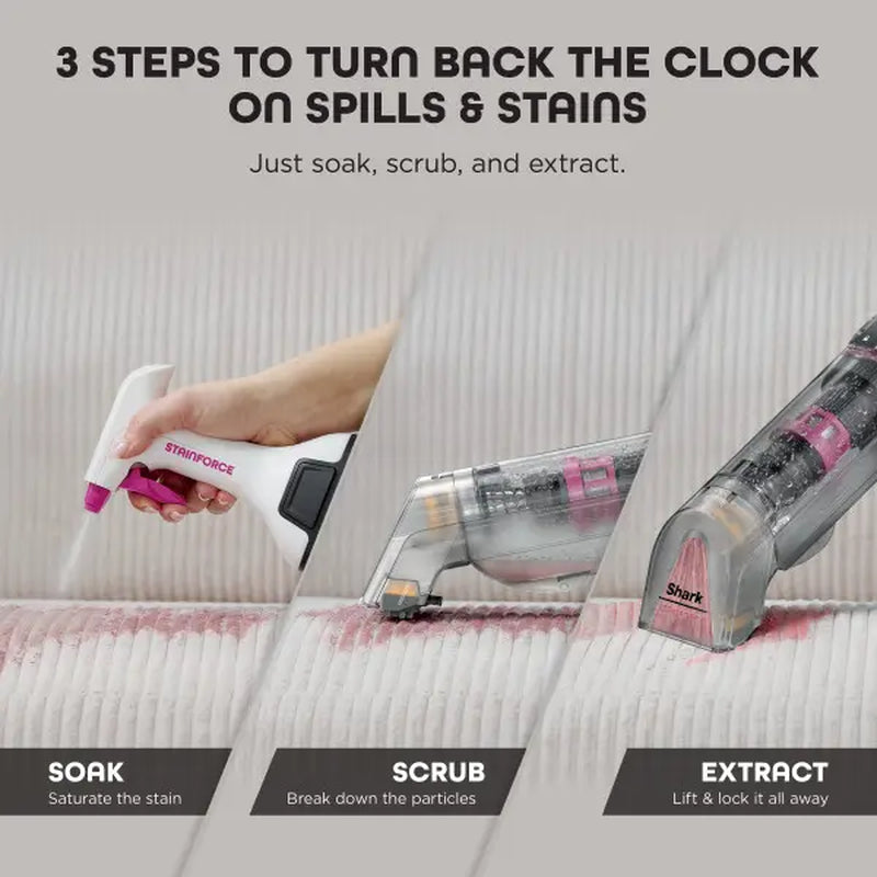 Shark Stainforce Cordless Portable Stain Cleaner - HX104