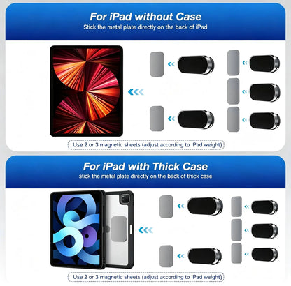 2/3PCS Magnetic Phone Holders to Tablet Mounts Car Phone Holder 2/3Pcs Car Magnetic Phone Holder Mount Universal Suction Cup Navigation Support Adjustable 360 Rotation for Automotive Supplies Phone Holder for Car