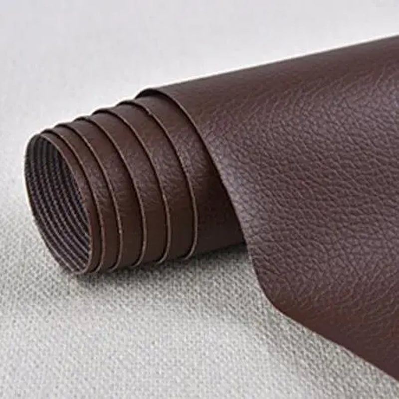 Universal Leather Repair Patch Kit - Self-Adhesive 50X137Cm 1Mm Waterproof Seal Scratch-Resistant Tape, Advanced Adhesive Technology, Instant Fix Solution, Residue-Free Replacement, Fits Sofas & Chairs, Car Seats, Indoor Safe Automotive Accessory