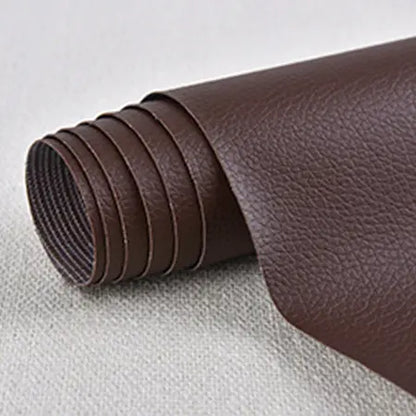 Universal Leather Repair Patch Kit - Self-Adhesive 50X137Cm 1Mm Waterproof Seal Scratch-Resistant Tape, Advanced Adhesive Technology, Instant Fix Solution, Residue-Free Replacement, Fits Sofas & Chairs, Car Seats, Indoor Safe Automotive Accessory