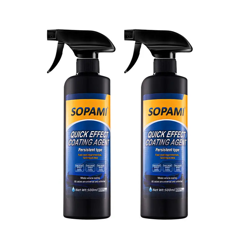 SOPAMI Automotive Protective Coating Spray - DIY Car Care Liquid for Cars, Dust-Proof, Glaze Finish, Long-Lasting Shine, Paint Restoration, Washing Maintenance Solution with Lasting Paint Coat